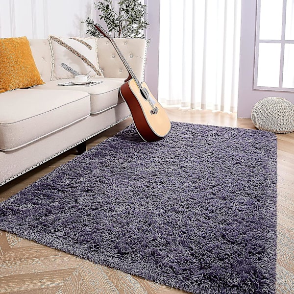 Tflycqsoft Fluffy Area Mattor För Sovrum Barnrum Plysch Shaggy Nursery Matta Furry Throw Mattor För Pojkar Flickor, College Sovsal Fuzzy Rugs Vardagsrum Hom