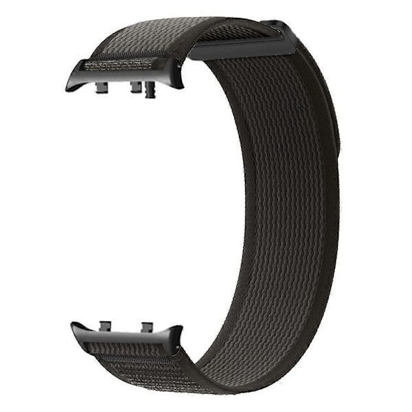 Huawei Watch D2:lle Nylon-ranneke, säädettävä korvaava ranneke - Musta