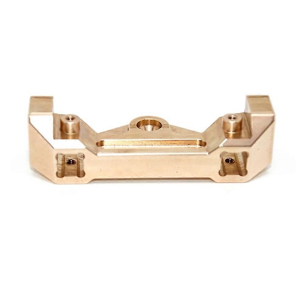 Metallinen messinkinen etupuskurin kiinnike 1/10 YK4102 YK4103 1/8 YK4082 YiKong RC Crawler -auton päivitysosille ja -tarvikkeille