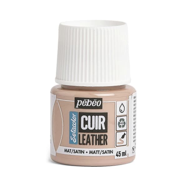 Pebeo Setacolor Läderfärg 45ml 21 Taupe
