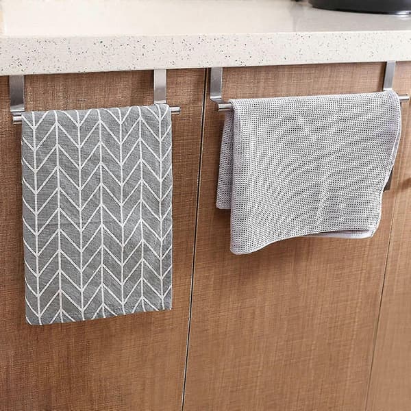 2-pack Handduksstänger i Rostfritt Stål för Kök