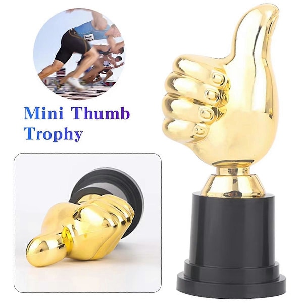 8 st Trofé Fotbollstrofé Uppmuntran Mini Segertroféer Priser 13 cm Hög för Hem De
