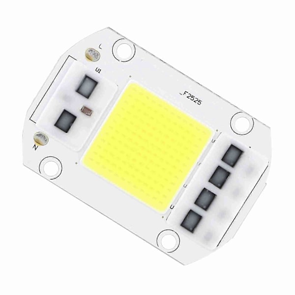 100W 220V Kallvit Högeffekts LED-chip Högspännings COB Ljuskälla för Inom- och Utomhusbruk