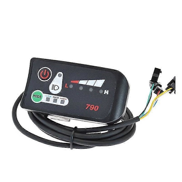 36V Elektrisk Køretøj Elektrisk Cykel Meter LED Strømdisplay 6 Km Booster Meter 790 Meter-B15