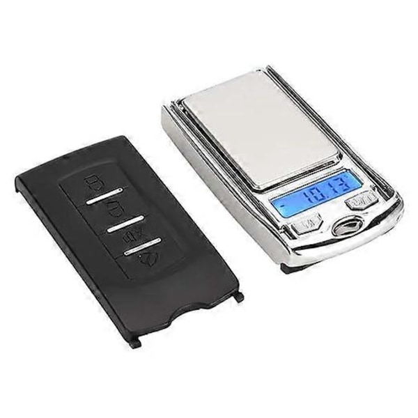 Mini Bærbar Gram Vekt 100g / 0.01g Digital Lommevekt Bilnøkkelform Elektronisk Vekt Mini Smykkevekt Balanse Digital Elektronisk Smykkemat