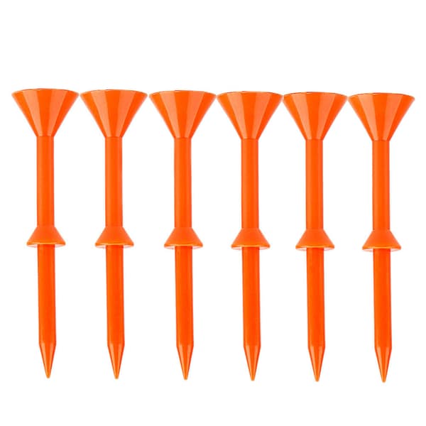 Golf Tee Bolde 60 Pak Anti-Friktion Side-Spin Golf Tees