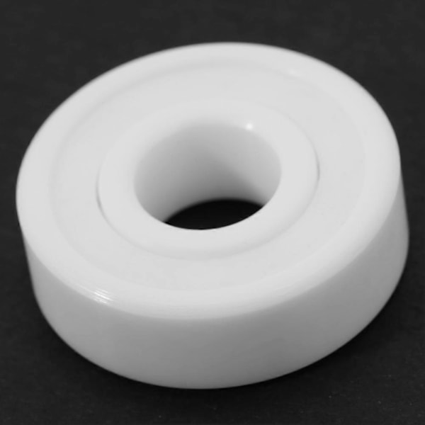 Valkoinen ZrO2 Täyskeraaminen Pienoiskuulalaakeri 6000-2RS 10x26x8mm