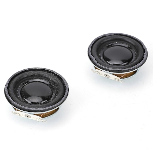 2 stk. 3W 4 Høyttalerhorn Audio Stereo Høyttaler 4cm for Mini Forsterker