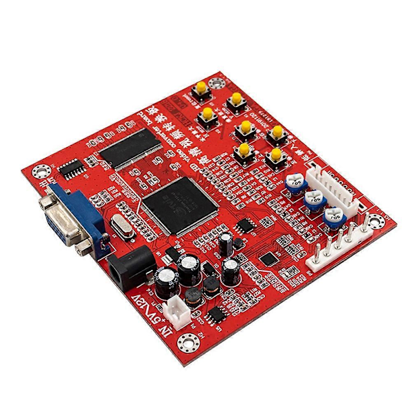 Arcade-pelin CGA-VGA-muunnin Videopelimuunninlevy RGBS/CGA-VGA HD RGB-VGA-muuntimeen