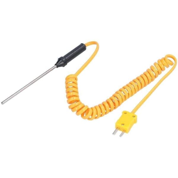Typ K termoelement, sond i rostfritt stål, handtermometer, sondsensor WRN02B3x80mm