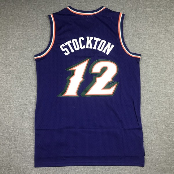 Nya 2023 baskettröjakläder #12 STOCKTON L