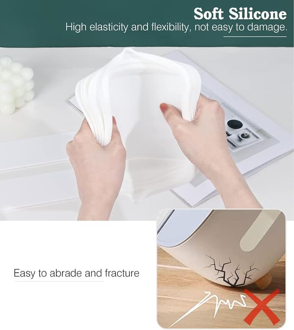 Kosmetisk vevboks skrivebordsvevboks