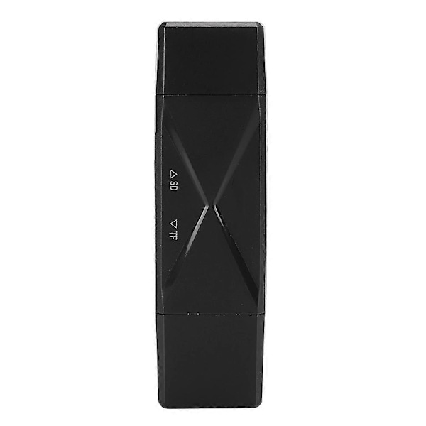 Minneskortläsare Typ C OTG 5-i-1 USB 2.0 Kortadapter Multifunktion för Mobiltelefon (Svart 2.0)