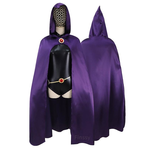 Super Hero Cosplay Kostym Halloween Carnival Damer Rolig Kostym Party Kappa Jumpsuits XL