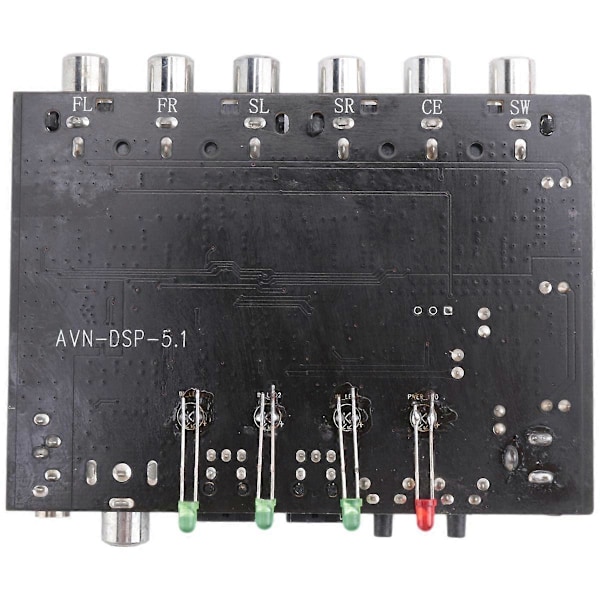 5.1 Kanal Audio Decoder PCM Digital Optisk Koaksial DTS HiFi Stereo Audio Hjemmebiograf Decoder Boa
