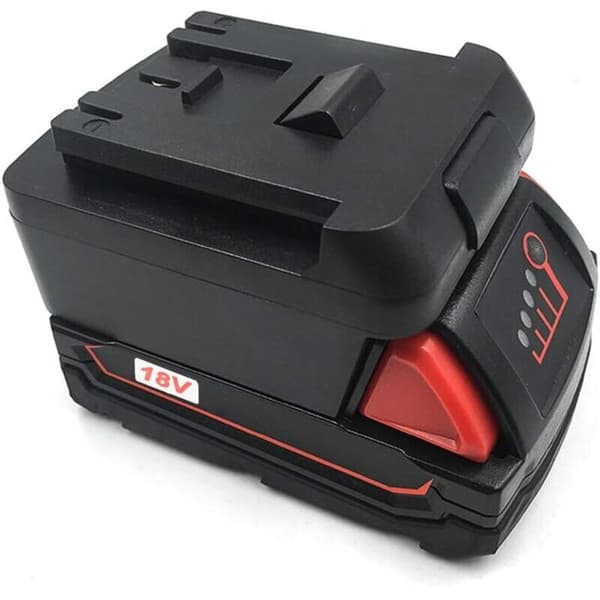 Til Bosch Milwaukee batteriadapter ABS PC elværktøjsadapter til Milwaukee 18V Li-ion batterikonverter til Bosch med