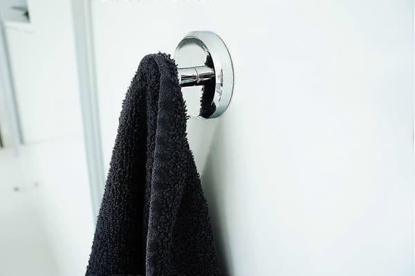 Krok Håndkleholder Feste, PVC Krom (4 Stykker)