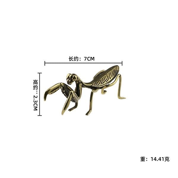 Messe Mantis Figur Statue Dyrefigurer Leker Hjem Skrivebordsdekorasjon