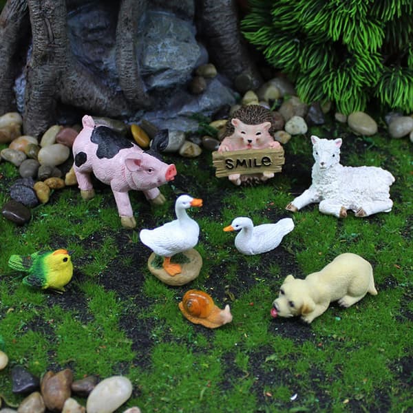 Mini Simulerte Dyrefigur Modeller Delikate Og Kompakte Dyrefigurer For Barn Vitenskapelig Kognitiv