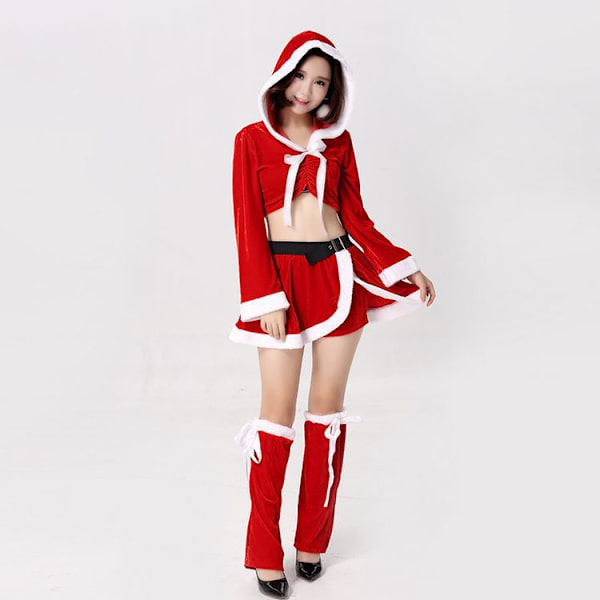 Jultomtekostym Julfest scenkostym style 6 one size