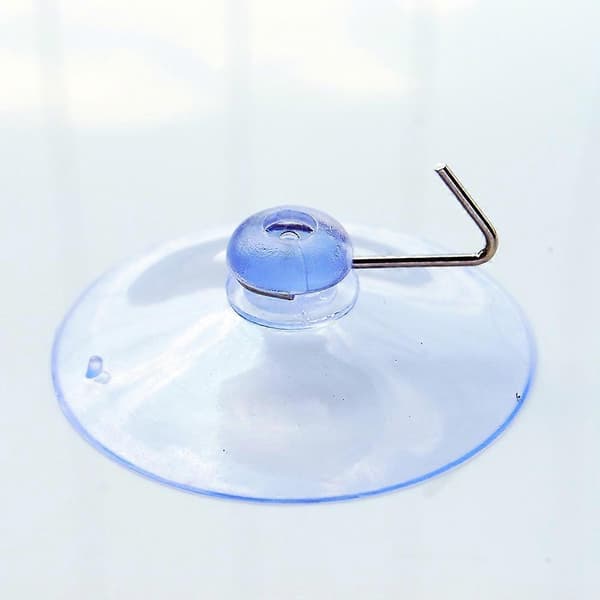 20 sugproppar 50mm plastsugproppar med krokar för utomhusbruk