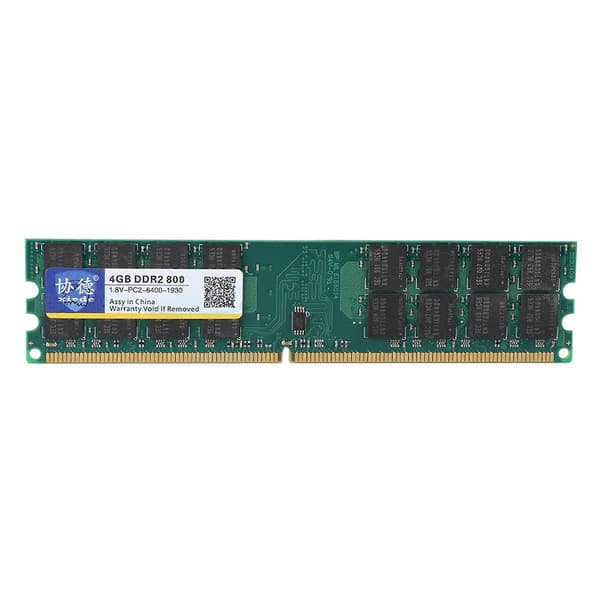 Xiede 800MHZ 4G 240pin RAM-hukommelse designet til DDR2 PC2-6400 stationær computer til AMD 1.8V