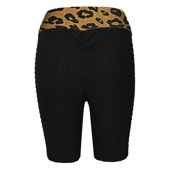 Tflycq Kvinnor Basic Slip Bike Shorts Compression Workout Leggings Yoga Shorts Byxor Black M