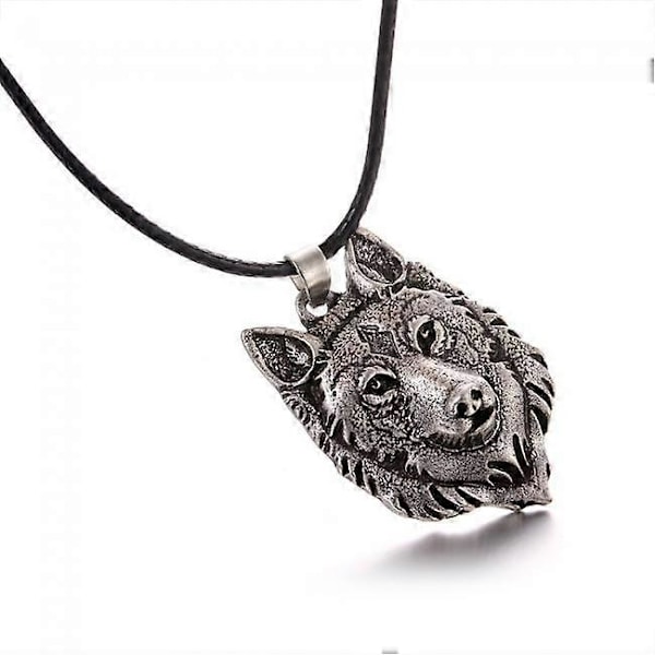 Halsband - Varg - Fenris - Nordiskt Silver