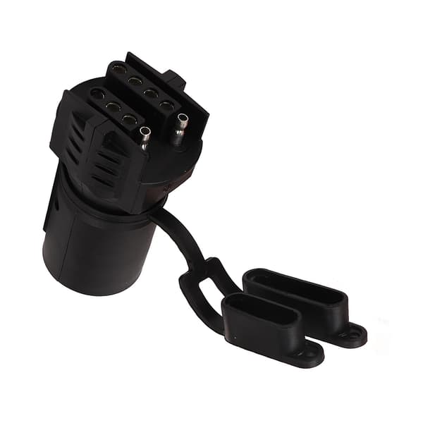 Trailer Stik Adapter 7-Pin til 4-Pin 5-Pin Ledningsadapter Stik til RV Bugseringsvogn Lys