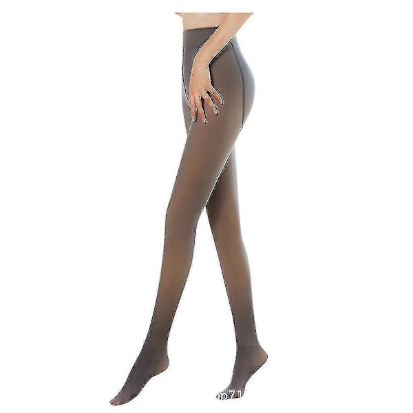 Magiska Extra Tjocka Varma Vinter Dubbelfodrade Stretch Termiska Fleece Tights För Kvinnor