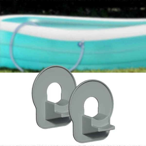 2 Stycken Poolrörhållare Praktiska Robust Tillbehör för Utomhusbruk