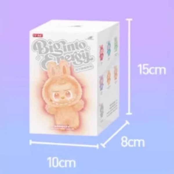 1 st LABUBU 3.0 Monster Big Energy Series - Vinyl Plysch Hängande Blind Box