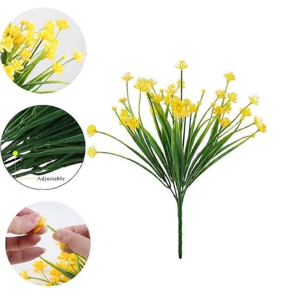 Kunstige blomsterstykker. Kunstige planter og dekorative planter