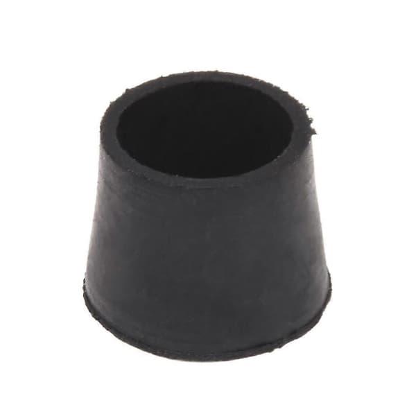 40 stk Sorte Gummi Stole Bord Ben Rør Rør Endestykker 14mm