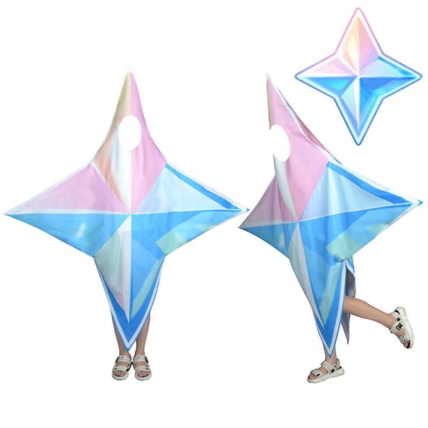 Genshin Impact Primogem Cosplay Kostym Halloween Carnival Vuxen Anime Coplay Kostym Spel Party Performance rekvisita 176cm