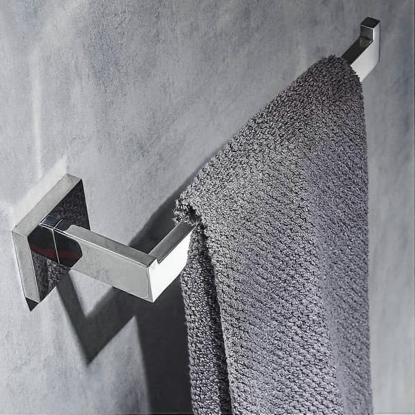Beelee Ba19905C Håndklestang i rustfritt stål, moderne håndklering, polert krom