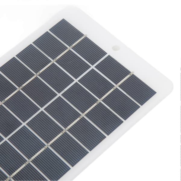 Solpanel Bærbar Høj Effektivitet Vejrbestandig Solcelleoplader med DC-interface til Trafiklys 5W 12V