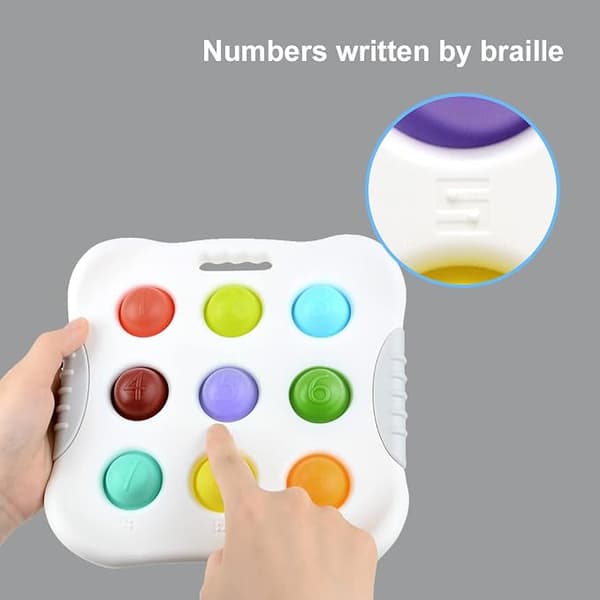 Sensoriska leksaker, fingertoppsleksaker för barn, autism stressreducerande leksaker, busy board leksaker