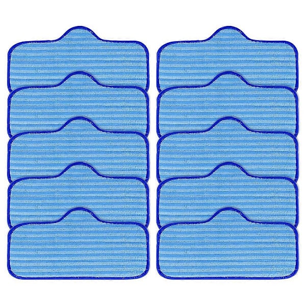 10 stk. Premium Mikrofiberkluter, for Dupray Neat Steam Cleaner, Slitesterke, Gjenbrukbare og Maskinvaskbare