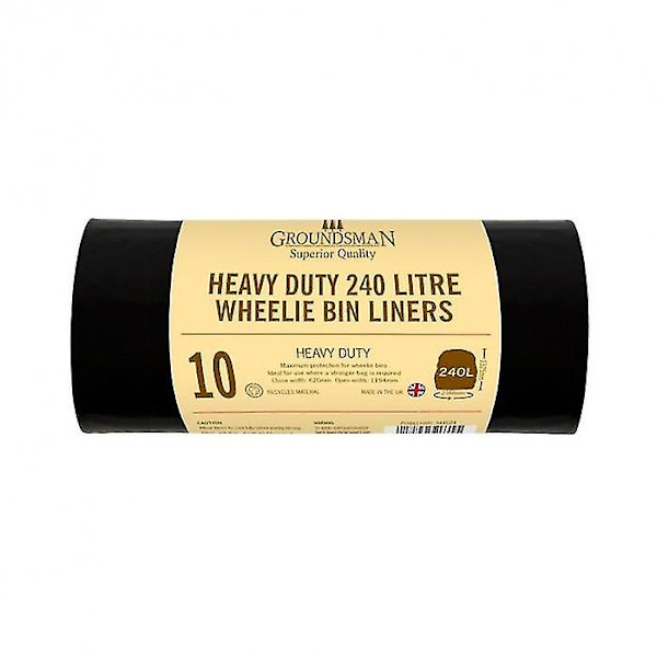 Groundsman Soptunnefoder på Rulle (10-pack)