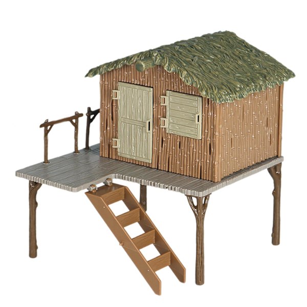 Leksaksbondgård Byggsats Stall Ornament Leksaksbondgård för Barn Pojkar Barn ZJ116