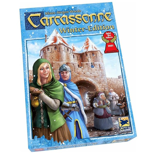 Nytt brettspill Carcassonne vinterutgave Spill Carlsson Vintersolverv-utgave