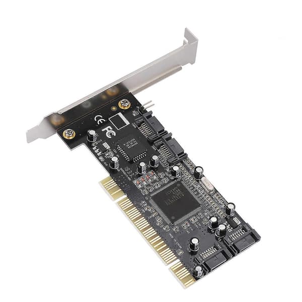 PCI til 4 Interne SATA Port 1.5Gbps Sil3114 Chipset for RAID Kontrollerkort