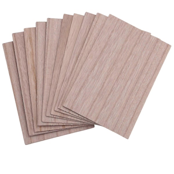 10 stk. Balsaplater 150*100*2mm Kompatibel Skip Håndverk Diy -CDSX