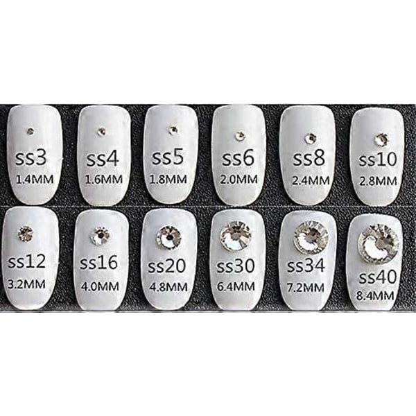 Glue Fix Crystal FlatBack Rhinestones (ss20 576 st, Ametist)