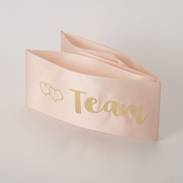 Peach Hen Party Sashes Team Bride To Be Sash Wedding Girls Party