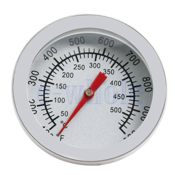Ugns- / grilltermometer i rostfritt stål 50 ° C-500 ° C Matlagningsgrill