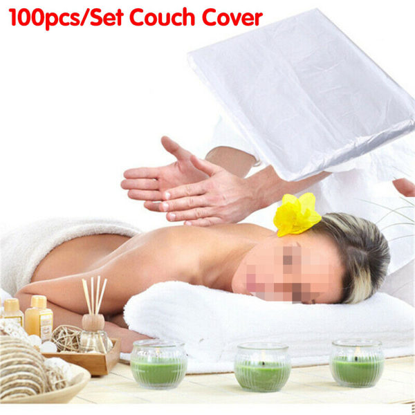 100st / Set soffskydd för massagebord Sängbehandling vaxning