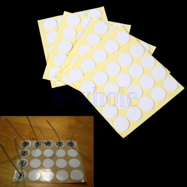 100 Wick Stickers Stick-ums Limprickar för ljustillverkning
