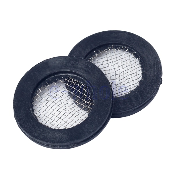 10X 3/4 "duschfilter gummitvätt slitstark lättviktsgadget